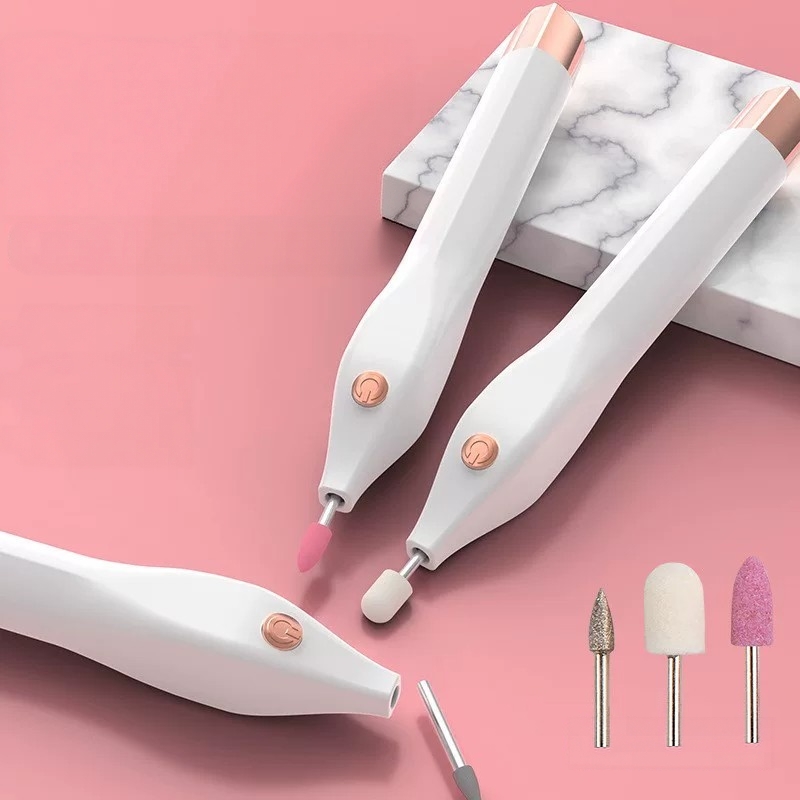 Nail Drill Machine - 電動ネイルドリルキット、ミニネイルポリッシャー、マニキュア・ペディキュア用、研磨・研削、ネイルアート用、サンディングファイル、ペン型ツール、マシン