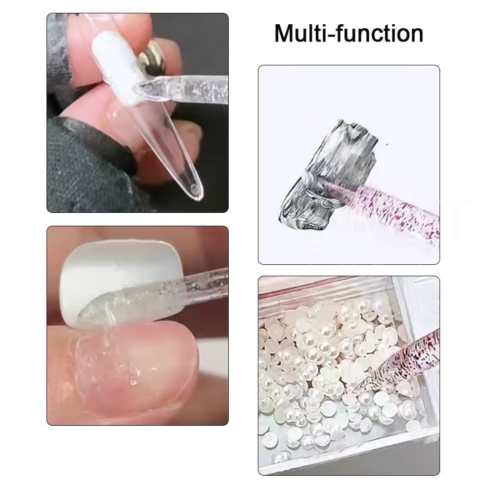 100個入り、両端に先端が付いたキューティクルプッシャー。ラ - Nail Art Orange のレビューと価格