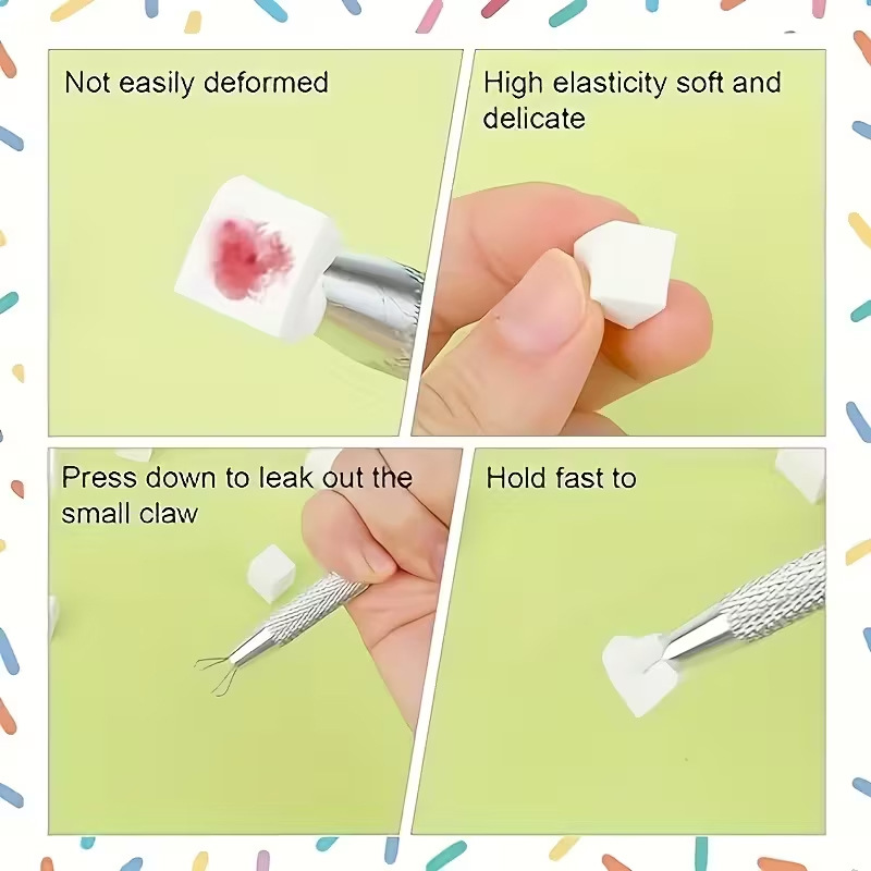 ミニネイルスポンジパフ＆ネイルグリップクリップ。グラデーショ - Nail Art Ombre のレビューと価格