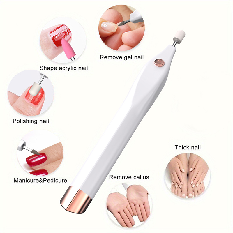 電動ネイルドリルキット、ミニネイルポリッシャー、マニキュア・ - Nail Drill Machine のレビューと価格